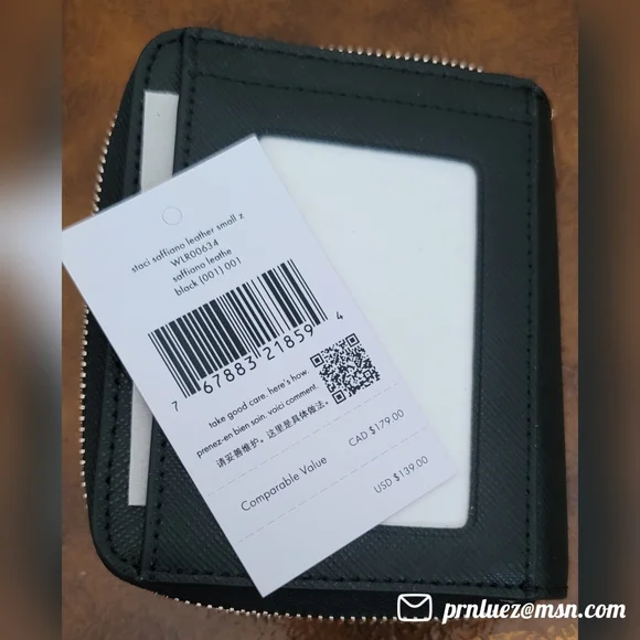 Kate Spade Staci Small Zip Around Wallet - Picture 7 of 9